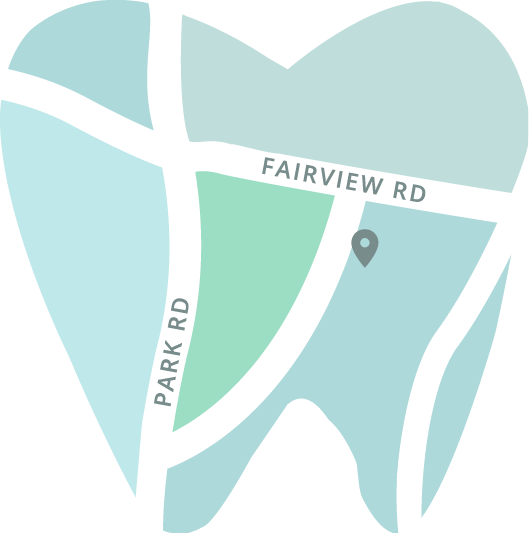 Parkview Dentistry Logo and Office Map